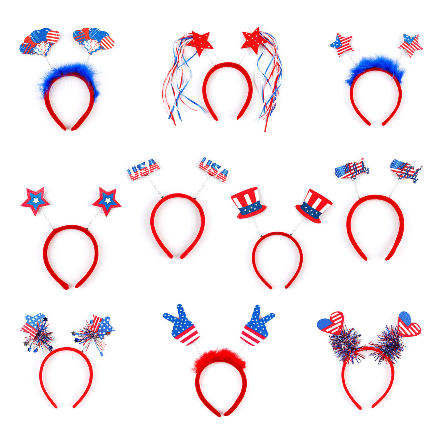 Indenpedecen Day Hairband 4th of July Headbands