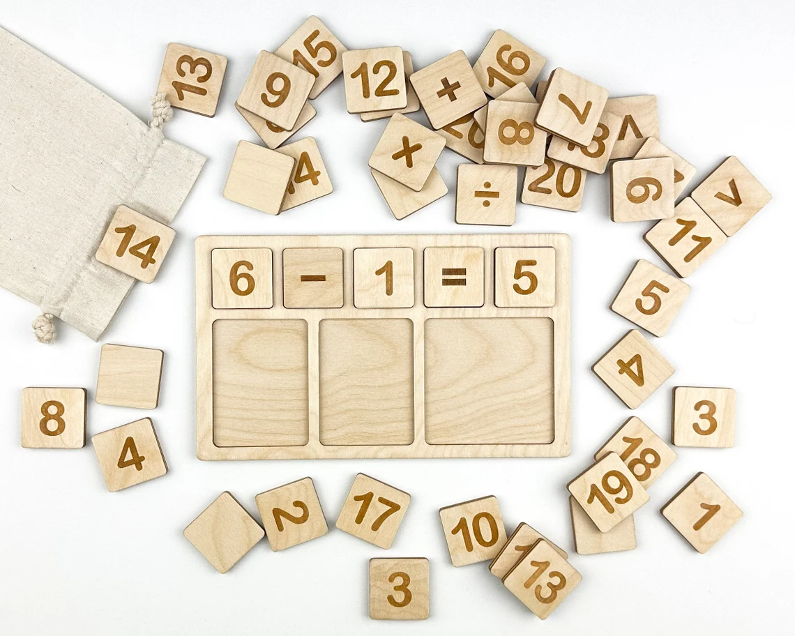 Addition and Subtraction Learning Math Manipulative Resources