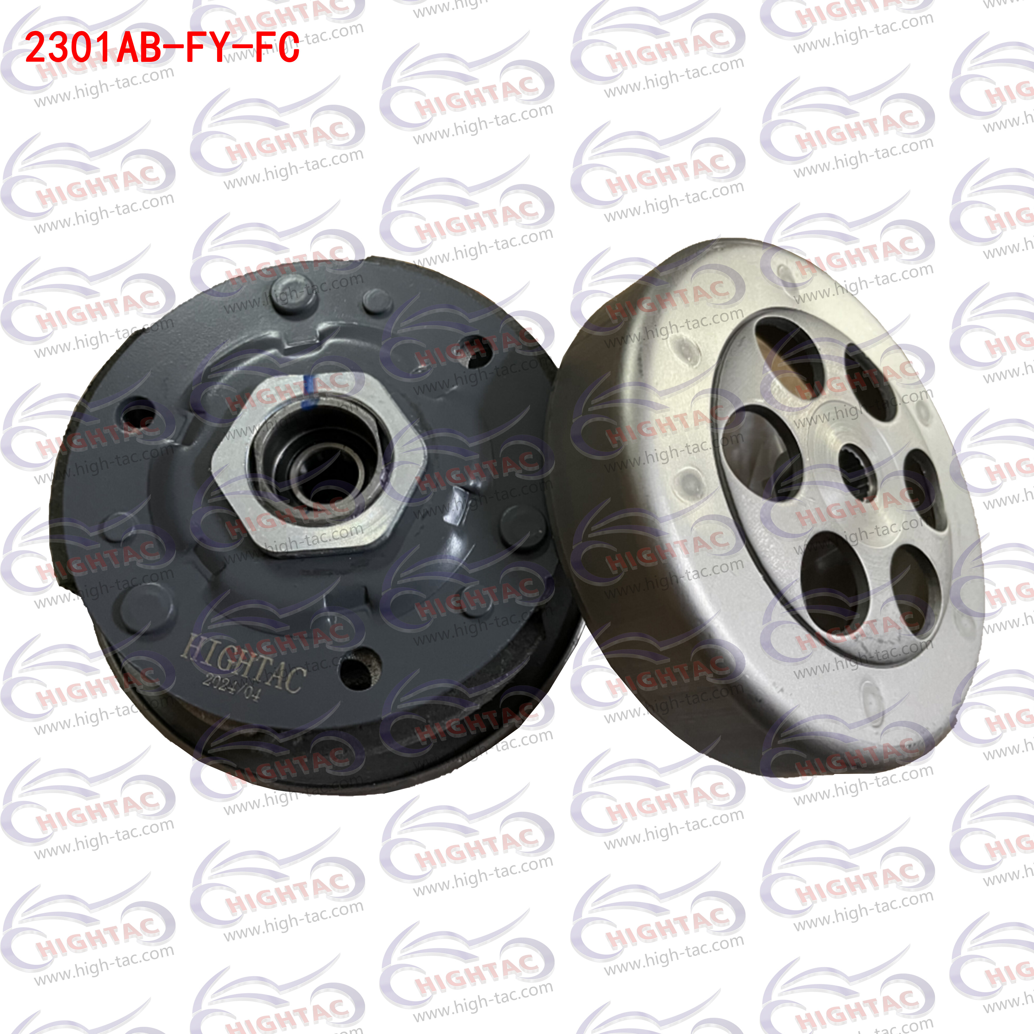 PULLEY ASSY DRIVEN+COVER JOG100CC 2301AB-FY