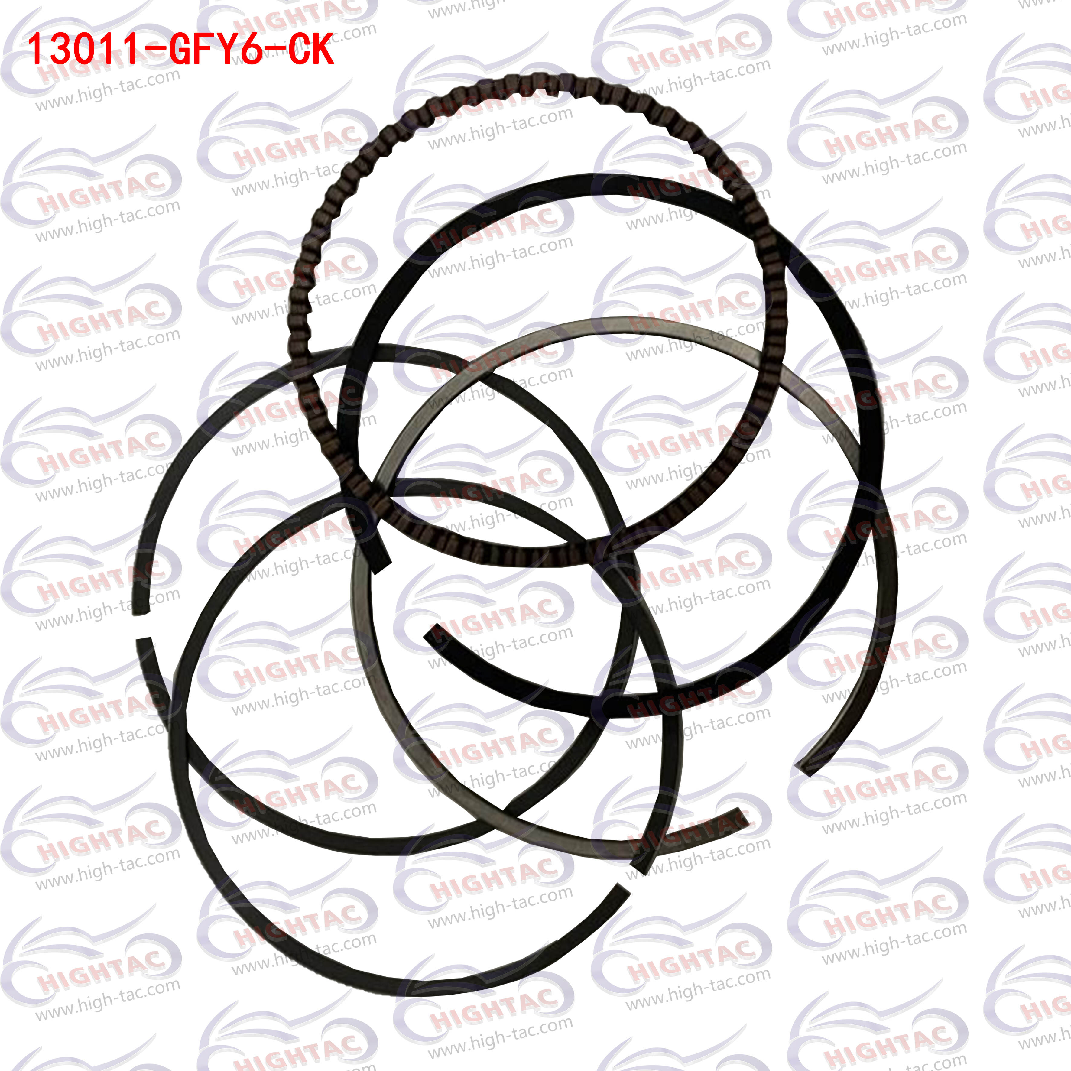 PISTON RING AGILITY125CC 13011-GFY6