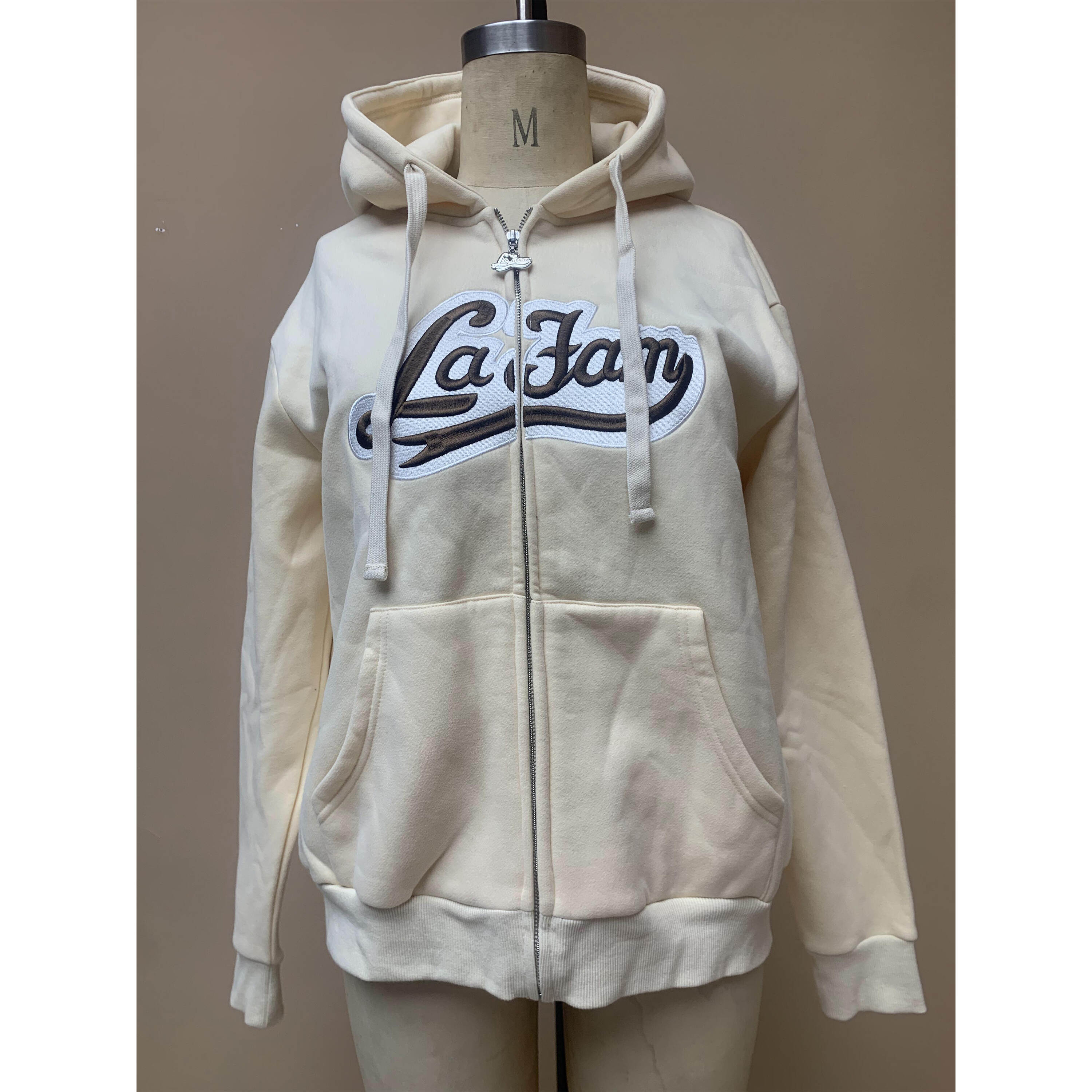 100% cotton embroidery hoodie