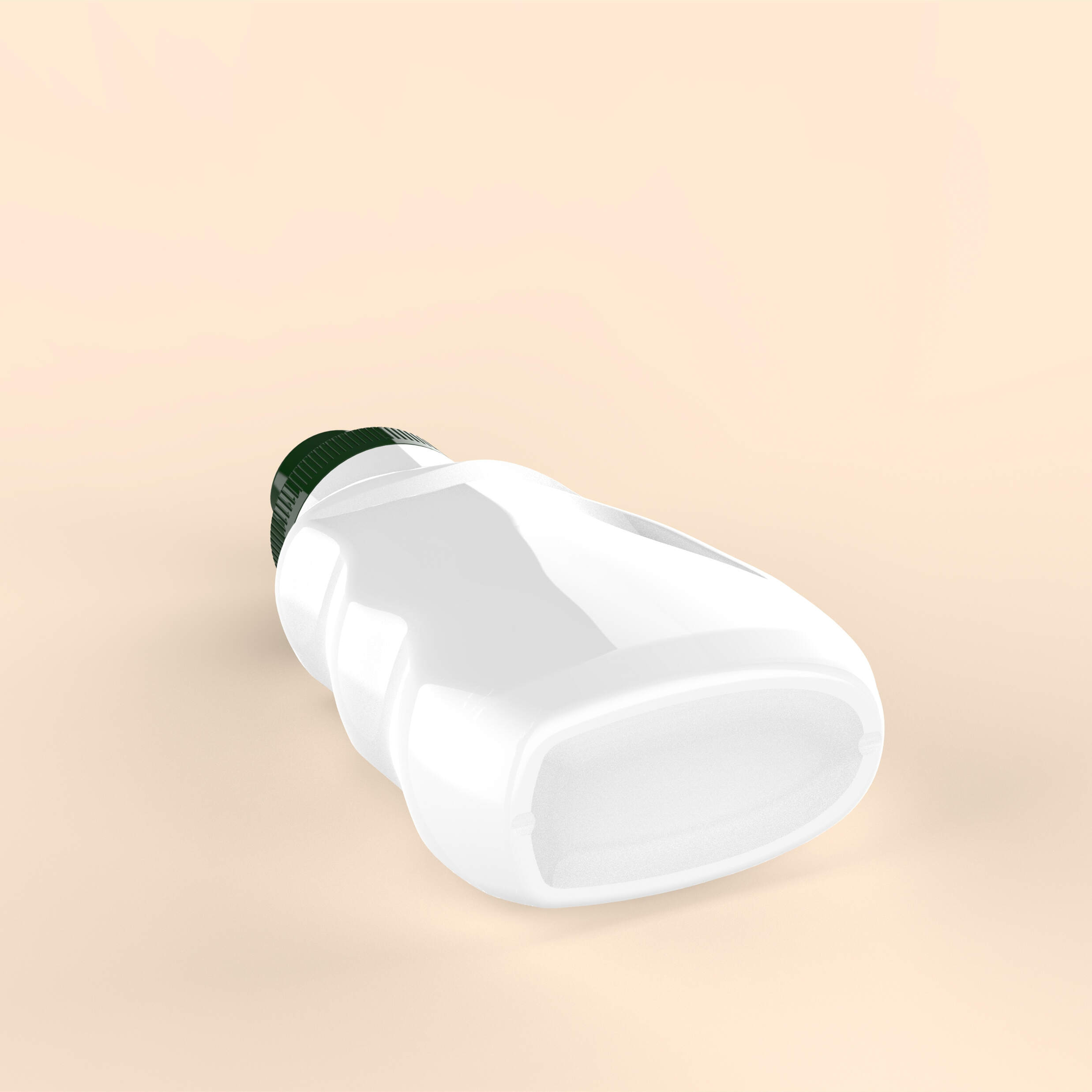 100ML HDPE plastic bottles with lids are suitable for trial packs or decanting of laundry detergent.