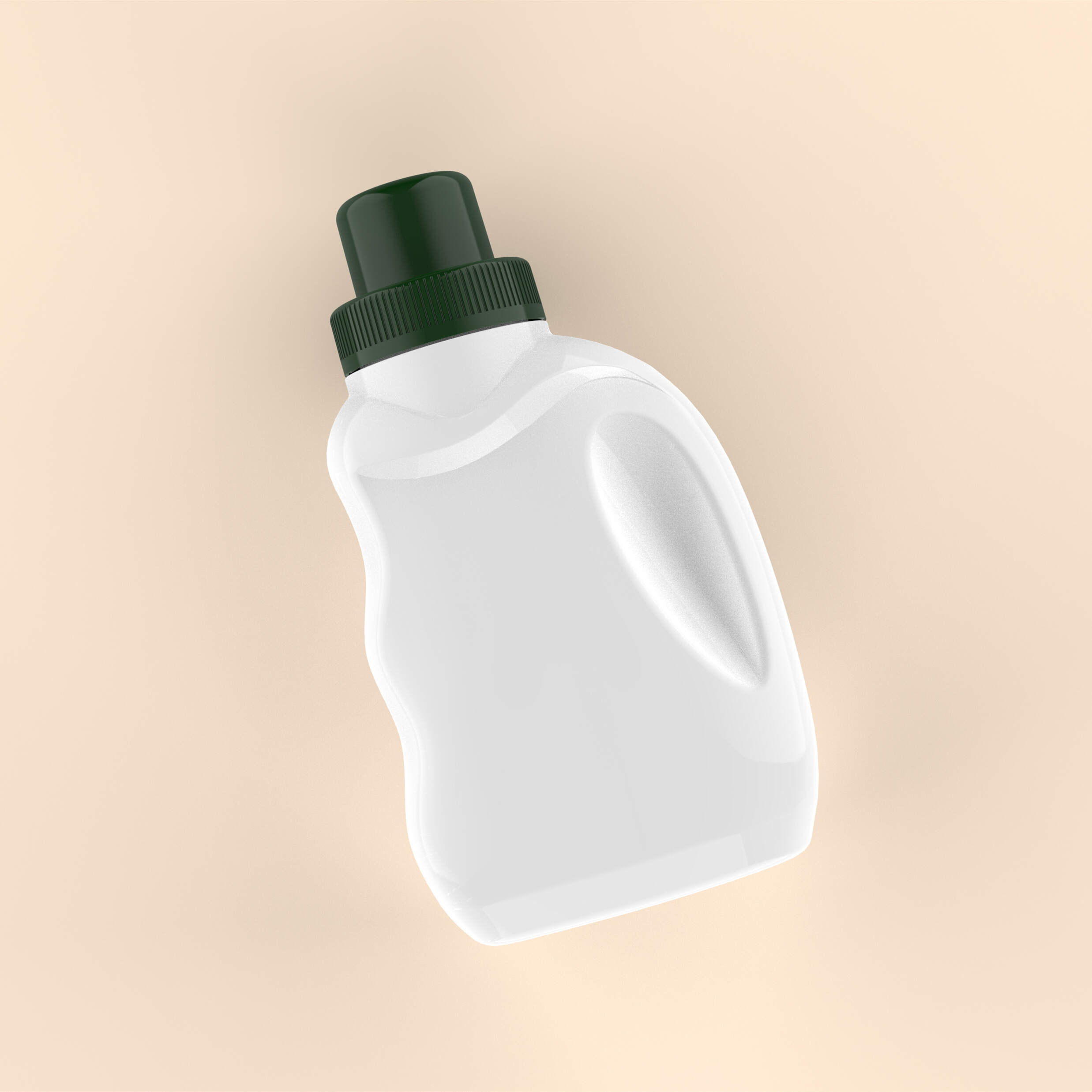 100ML HDPE plastic bottles with lids are suitable for trial packs or decanting of laundry detergent.