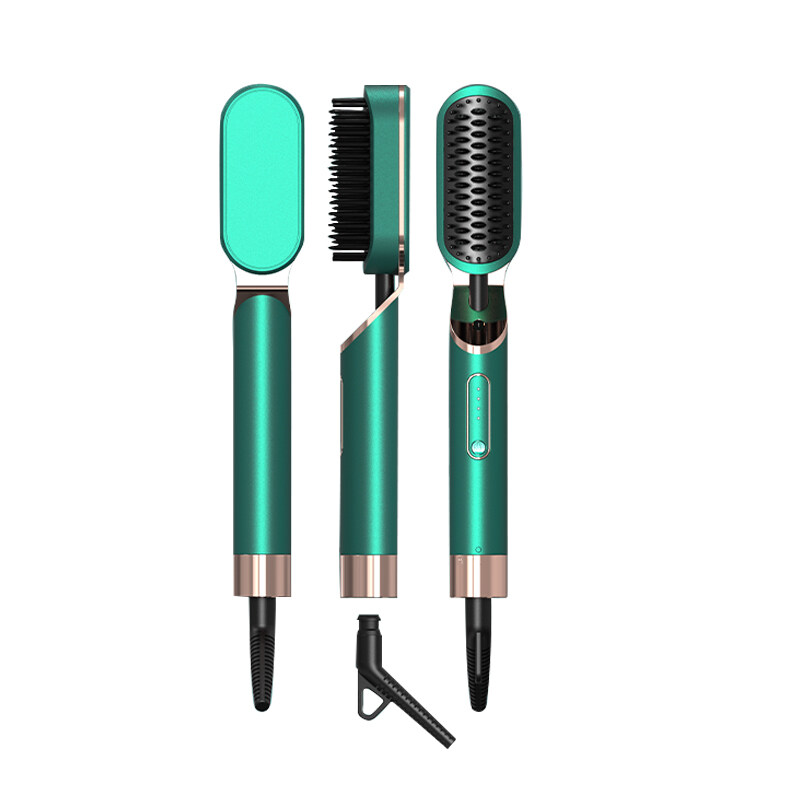 BM145 outil de style de style Ion négatif Anti-scalding litrefing Brush Right Hair Electric Hot lissener Peigne pour les femmes.