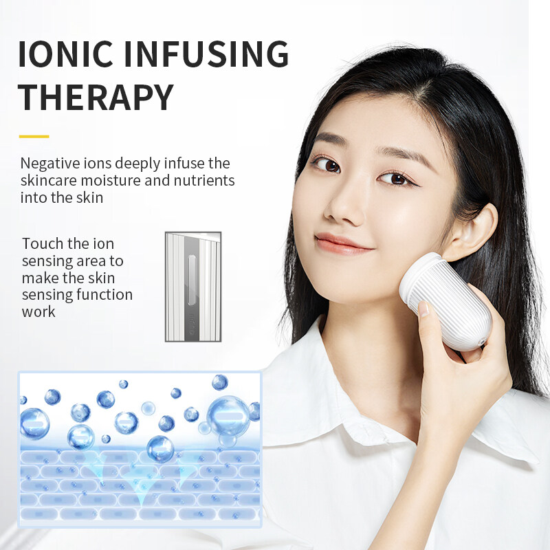 BM30 Esencia de iones de compresa caliente y caliente Infundir la piel antihrinking iluminante Electrónico Uso del hogar Instrumento de belleza
