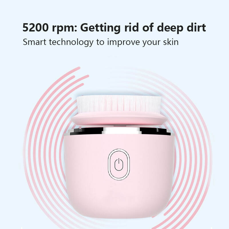 敏感肌のためのフェイシャルクレンジングブラシ、エレクトリックフェイスフェイシャルクレンジングブラシ