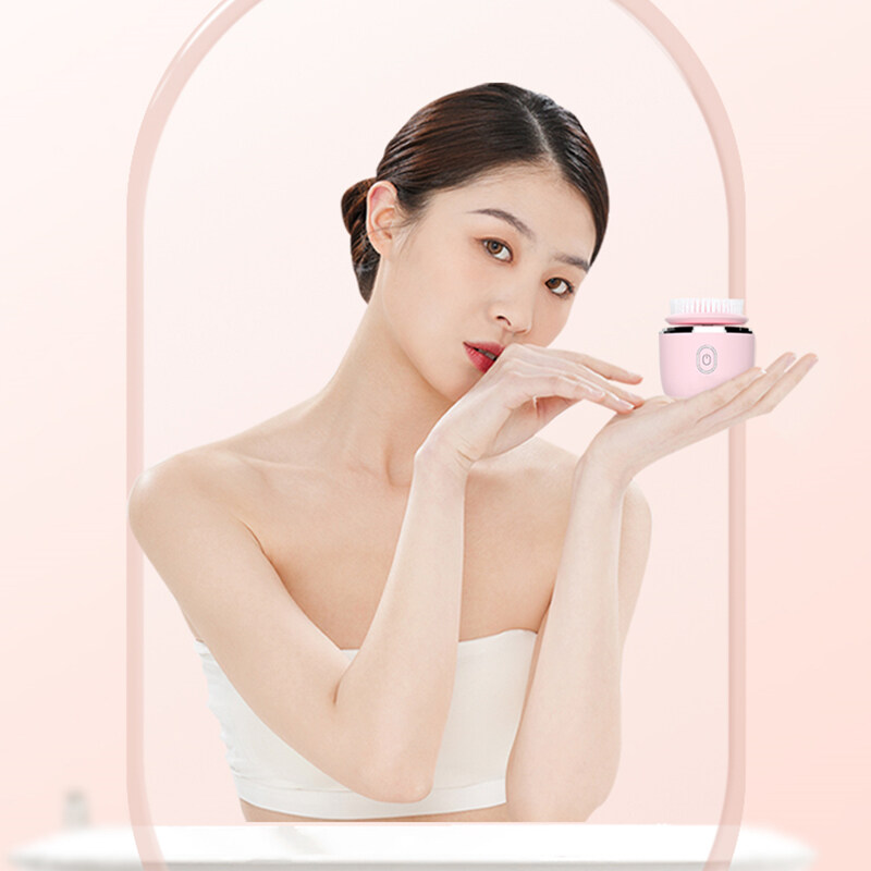 Cepillo de limpieza facial para una piel sensible, cepillo de limpieza facial de cara eléctrica