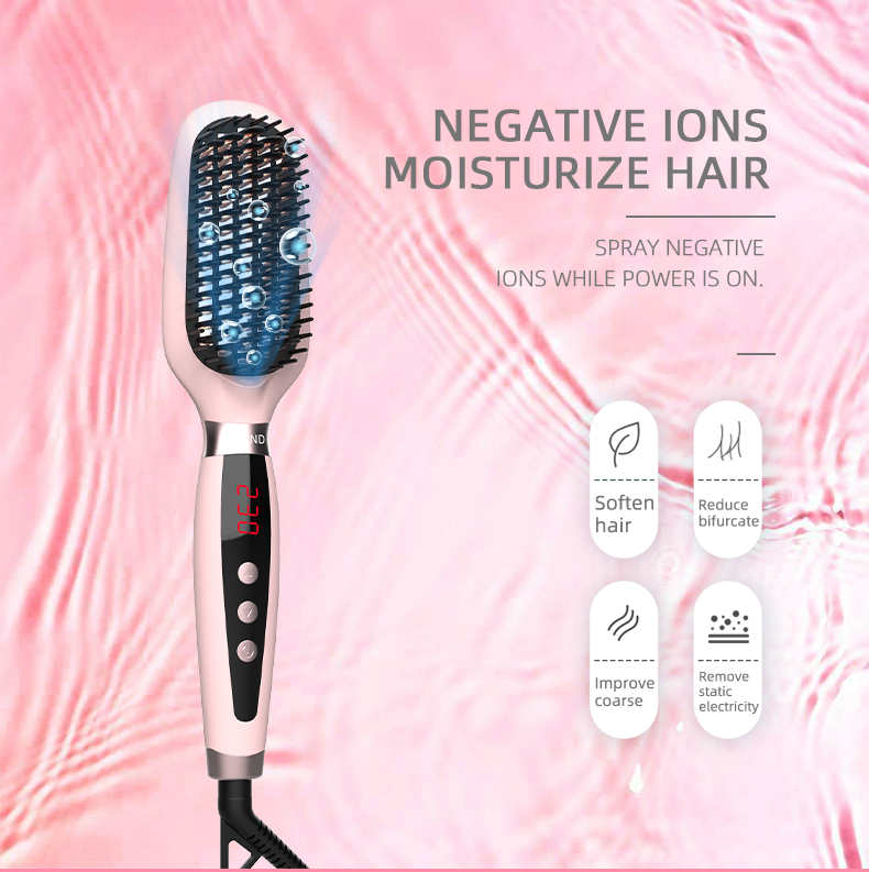 wholesale hair straightener brush