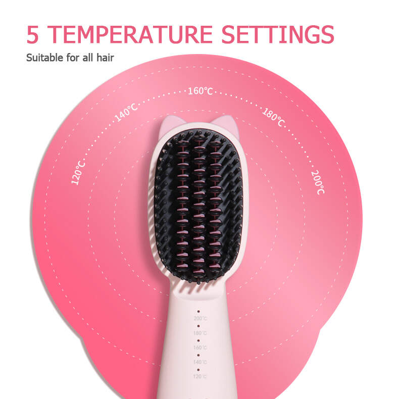 wireless hair straightener comb