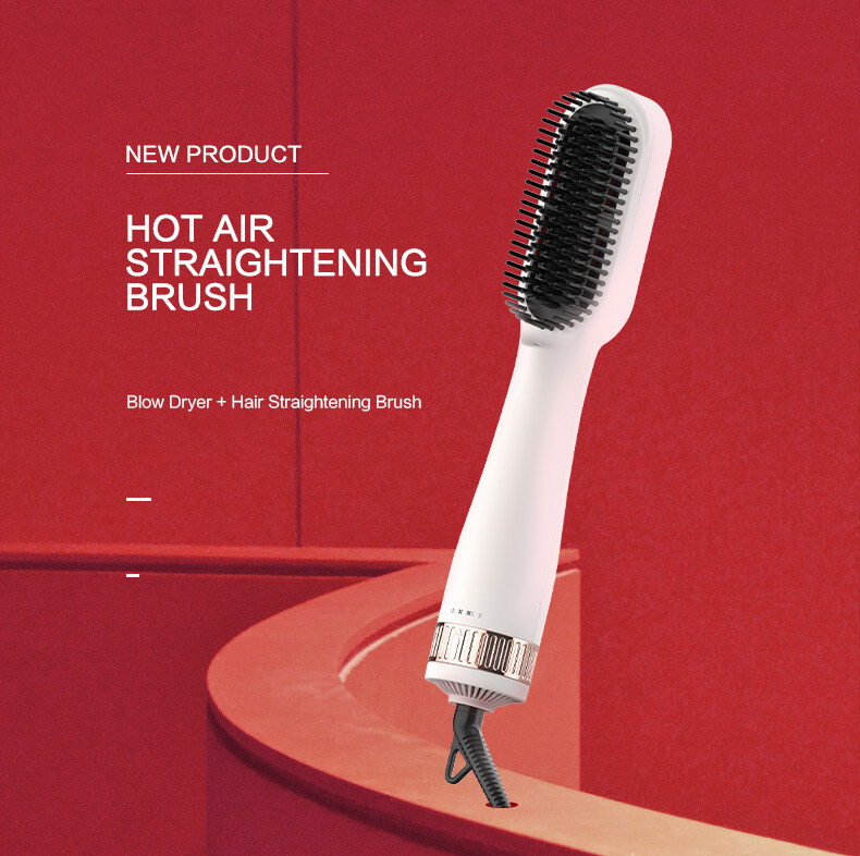 Flat Iron Hair Straightener Brush Comb Supplier