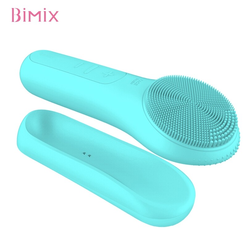 Electric Silicone Sonic Vibrating Facial Cleansing Brush,Face Cleansing Brush Wholesale