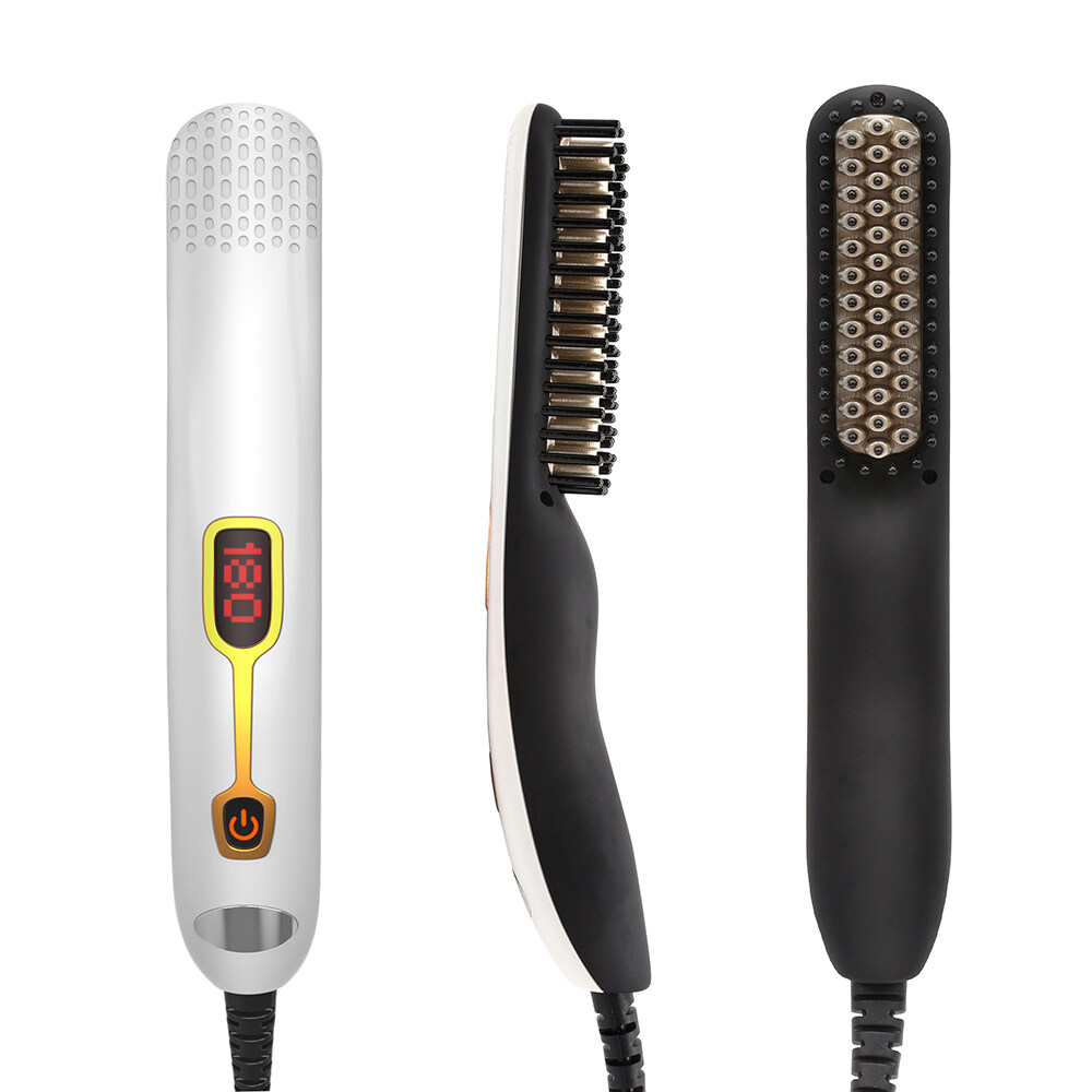Portable 3 In 1 Hair Straightener Brush,China Professional 3 In 1 Hair Straightener