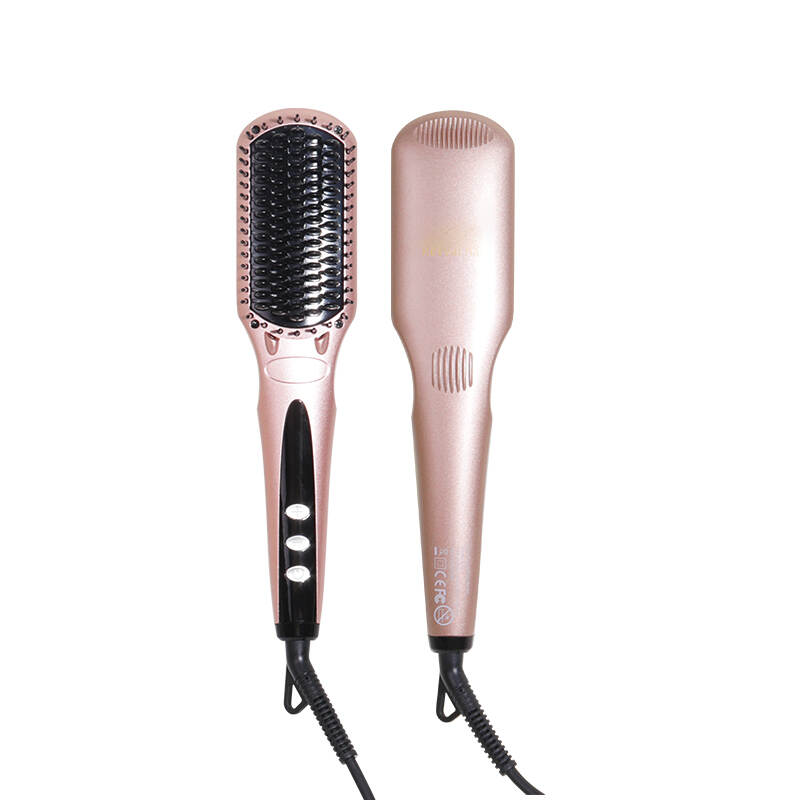 Mini portable Brosse de lissage des cheveux en céramique, fabricant de lisseurs de cheveux multi-fonctionnels, Fuffeuse de lisseurs de cheveux multifonctionnels