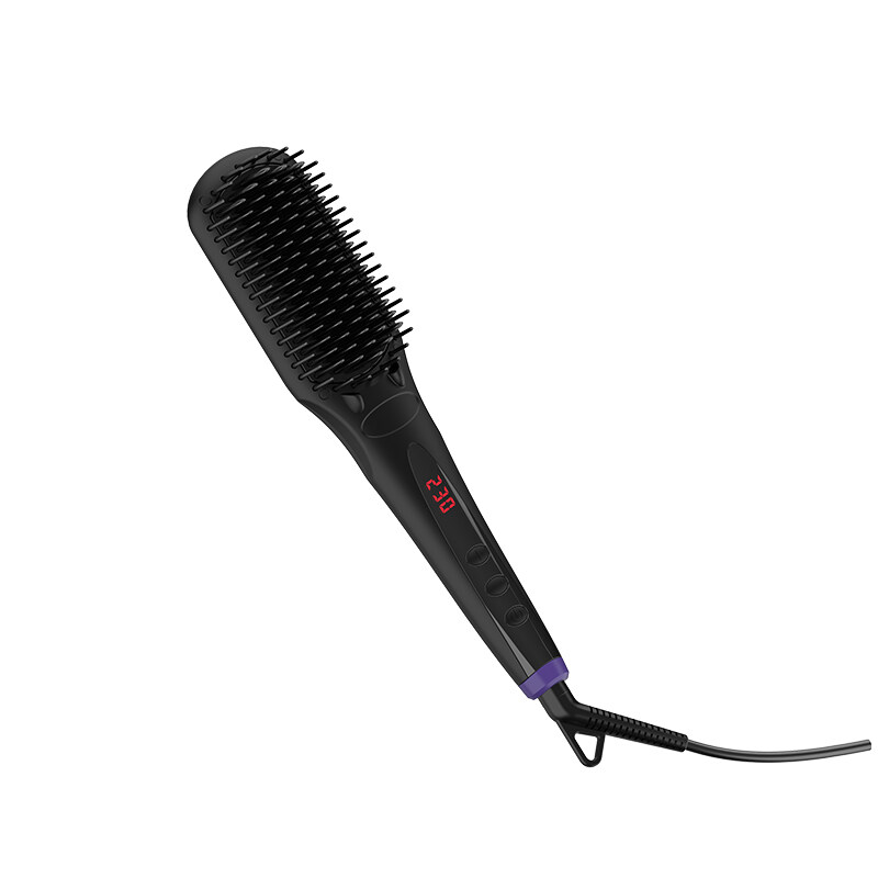 Mini portable Brosse de lissage des cheveux en céramique, fabricant de lisseurs de cheveux multi-fonctionnels, Fuffeuse de lisseurs de cheveux multifonctionnels