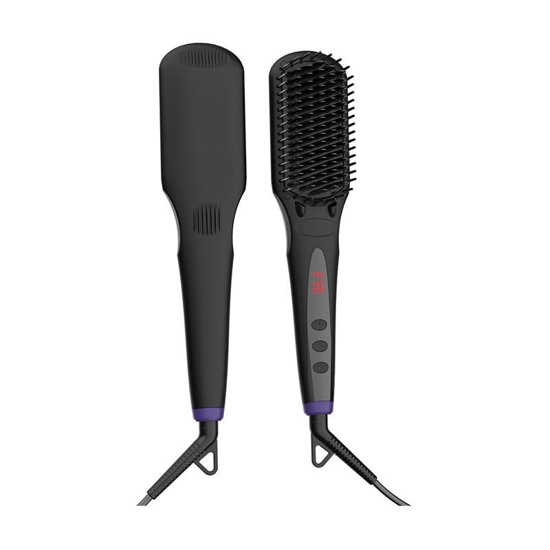 Mini portable Brosse de lissage des cheveux en céramique, fabricant de lisseurs de cheveux multi-fonctionnels, Fuffeuse de lisseurs de cheveux multifonctionnels