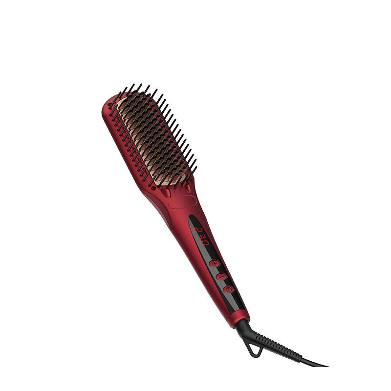 فرشاة الشعر الأوتوماتيكية للأشعة تحت الحمراء ، فرشاة الشعر الساخنة الكهربائية المحمولة ، احترافية 2 في 1 مصنع صكري الشعر
