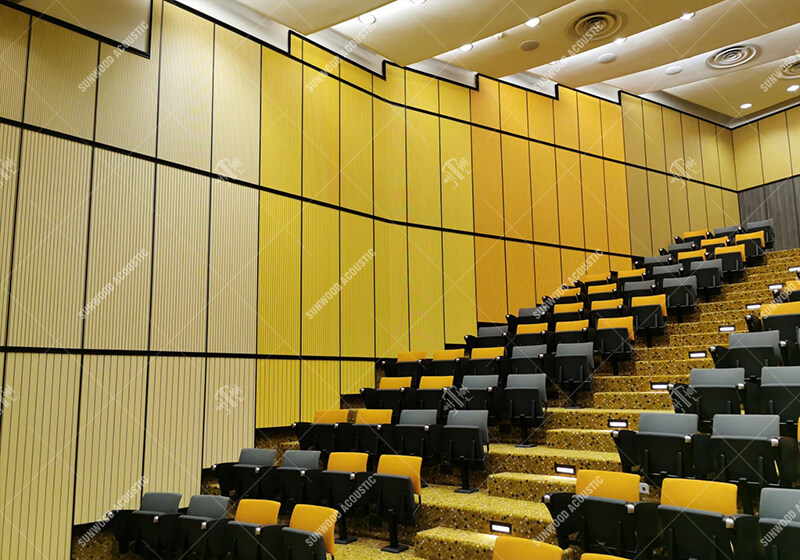 Introducing Wooden Acoustic Panels in Auditoriums, New Sunwood Acoustic Project in Singapore