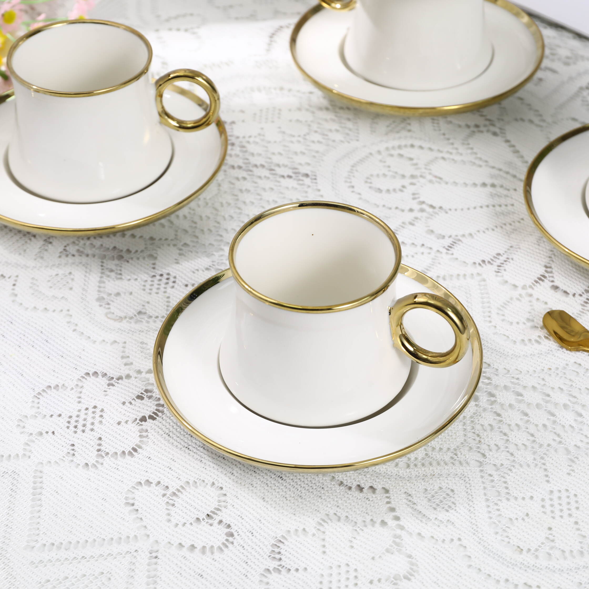 tea cup and saucer sets wholesale, 12 piece porcelain tea set, 12 piece tea cup set