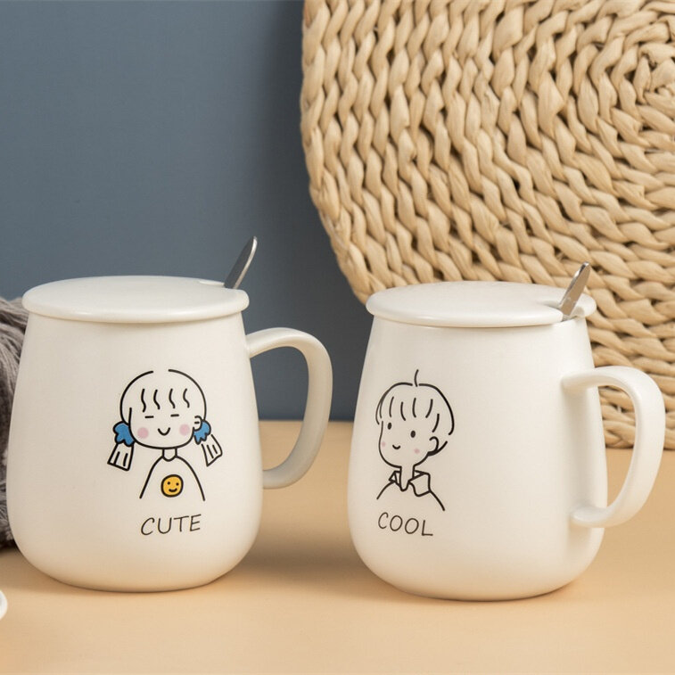 cute coffee mug cartoon, wholesale cute coffee mug