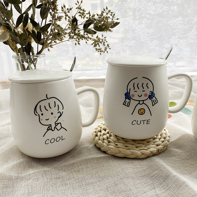 cute coffee mug cartoon, wholesale cute coffee mug