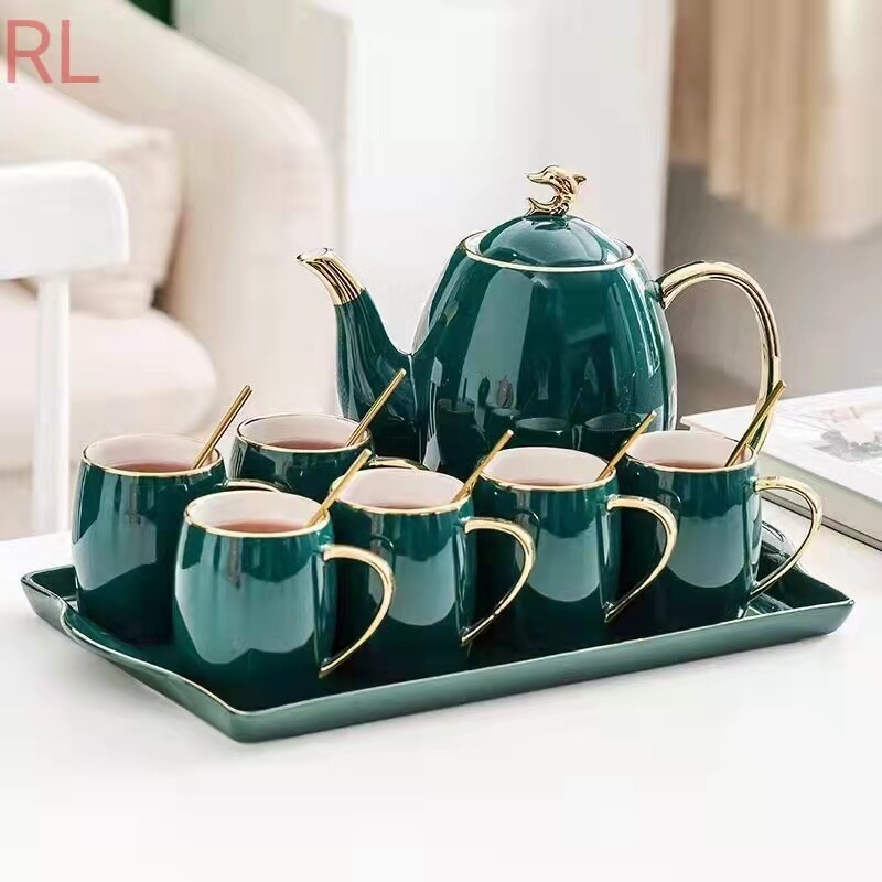 tea cup set of 8, ceramic tea pot set, chinese tea pot set