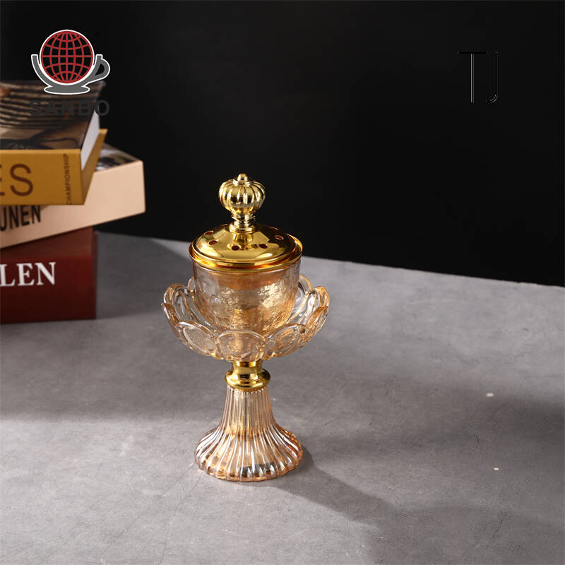 glass incense burner, oudh burner, unusual incense burners