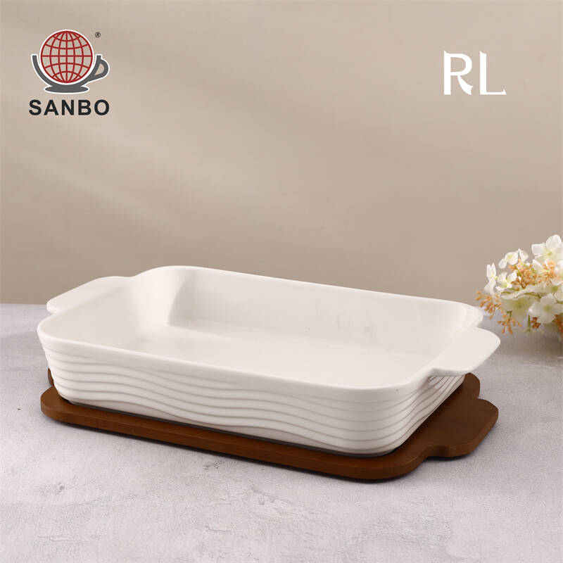 porcelain cookware, non toxic bakeware, large baking pan