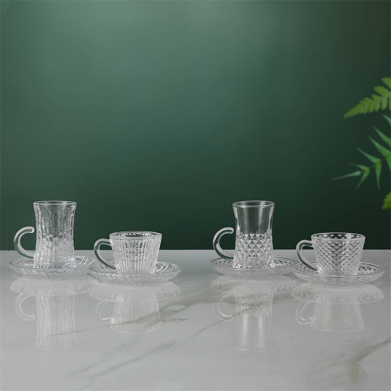 turkish glass tea cups, turkish tea cups set, transparent tea cups