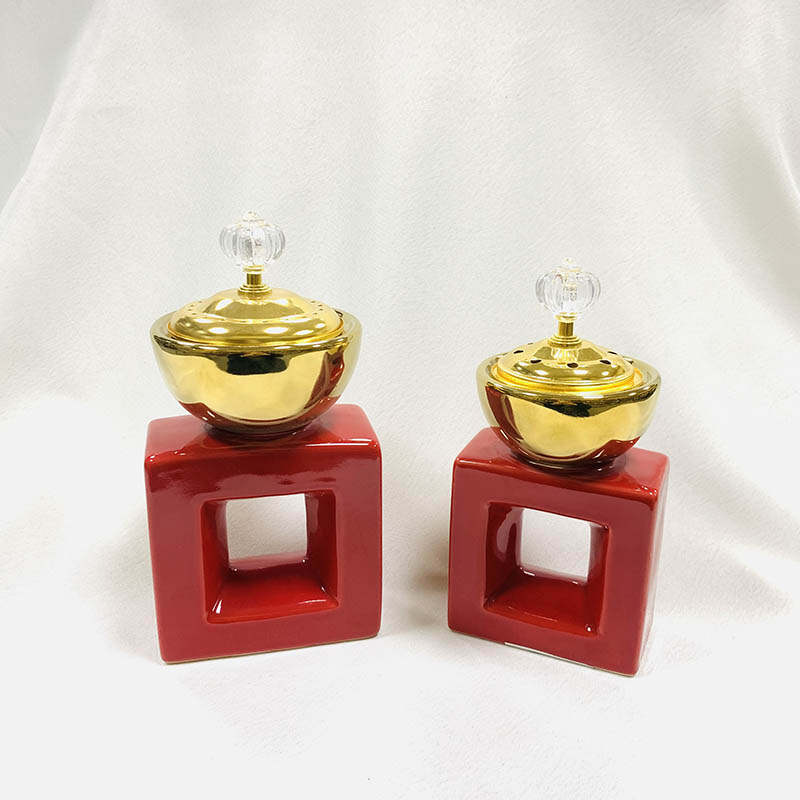 Ceramic Incense， Burner House incense burner， gorgeous incense burner backflow