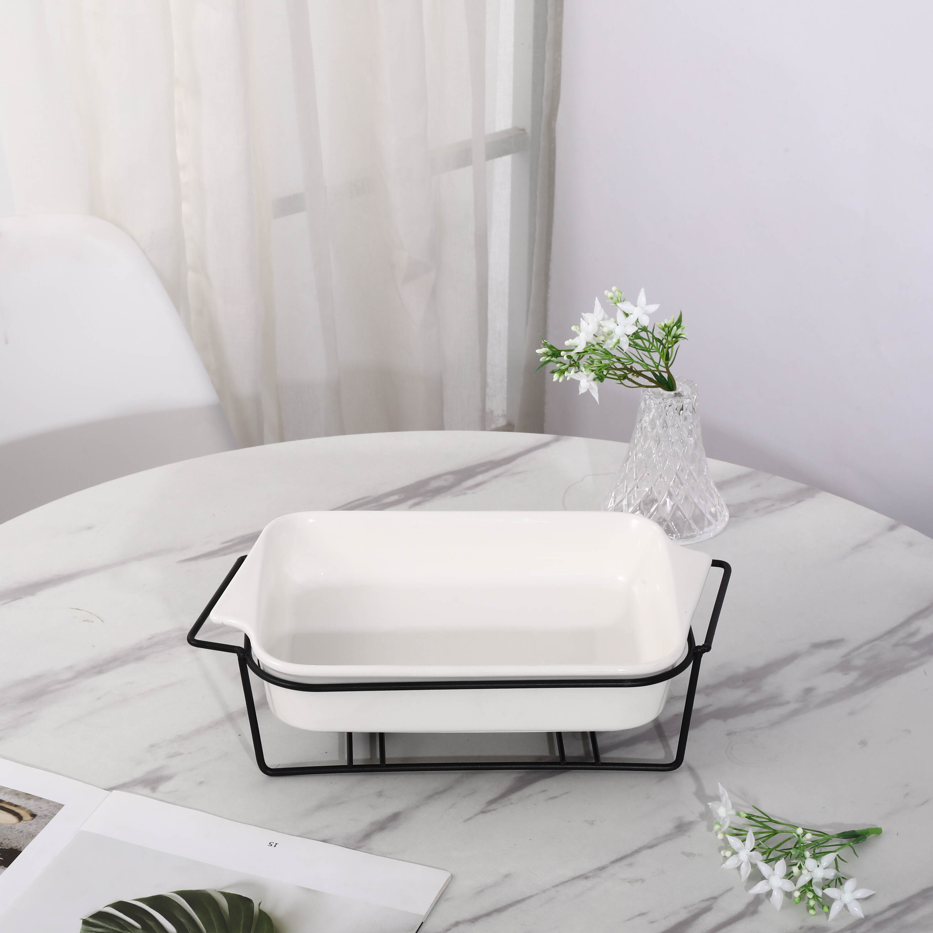party ceramic plate, baking dishes，baking dishes for oven