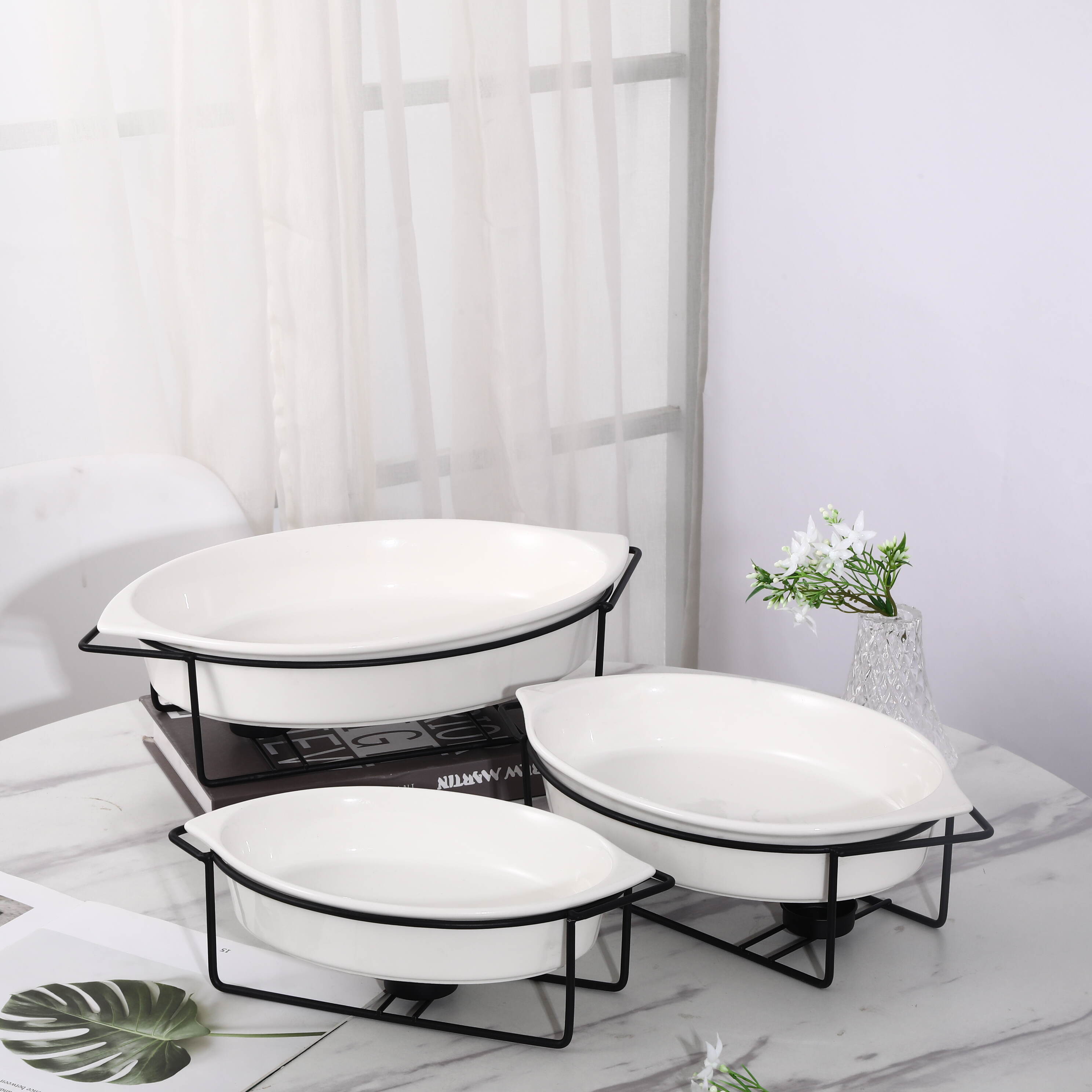 party ceramic plate, baking dishes，baking dishes for oven