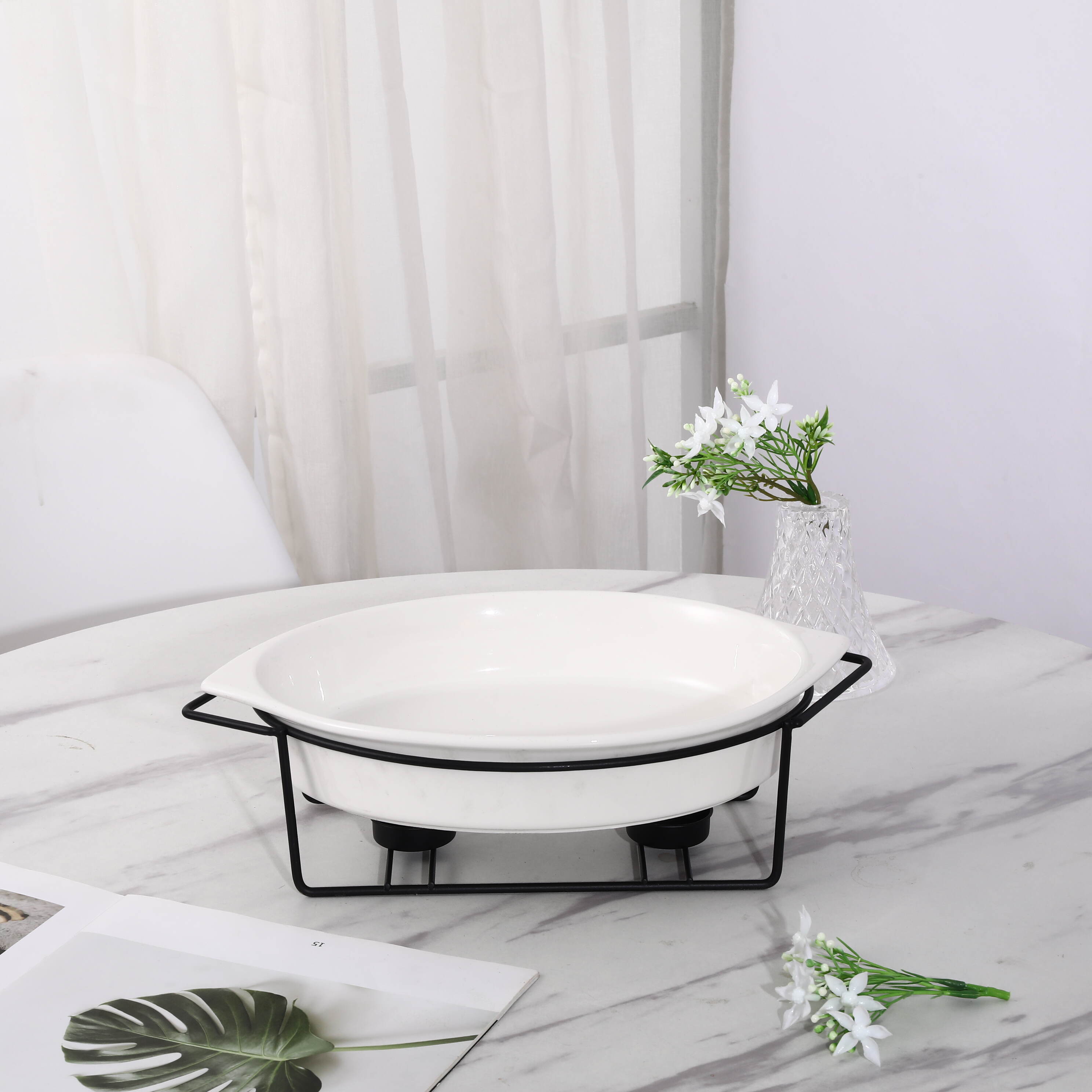 party ceramic plate, baking dishes，baking dishes for oven