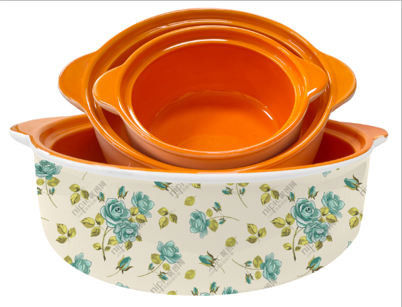 ceramic Open flame stock pot，large stock pot，large soup pot set