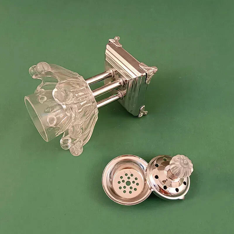 Frankincense Resin Incense Burner，Bakhoor Burner，Portable Incense Censer - for Yoga,Spa