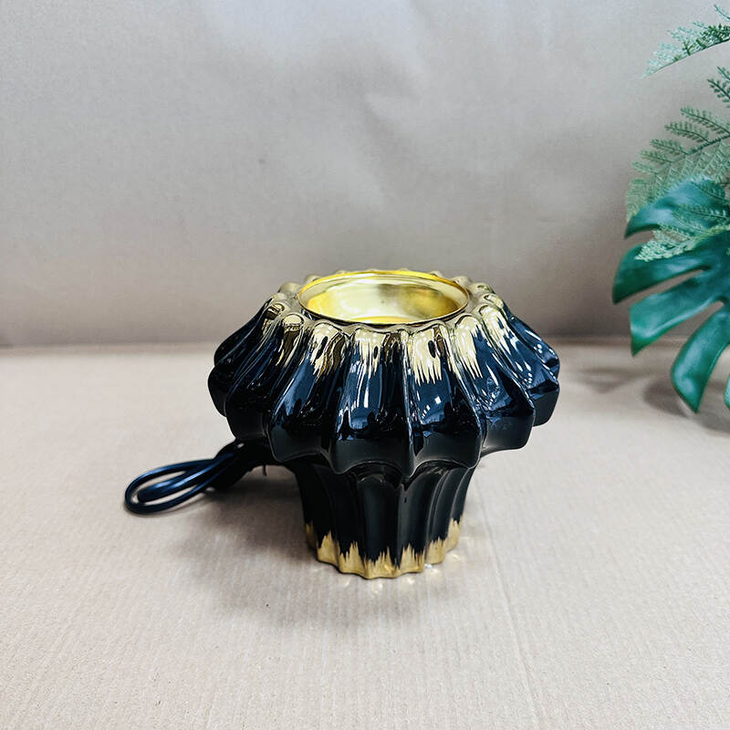 Bakhoor Electric Incense Burner，Middle Eastern Style Tabletop Electric Censer，Aroma Burner Oud Frankincense Candle