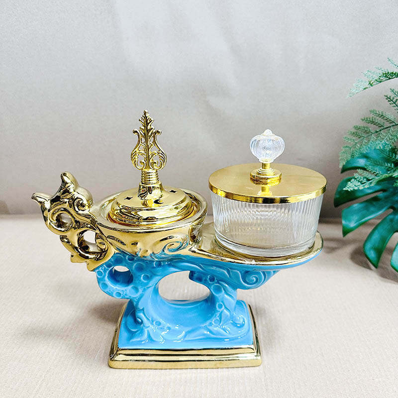 storage tank ceramic insence burner，modern style insence burner，new design burner