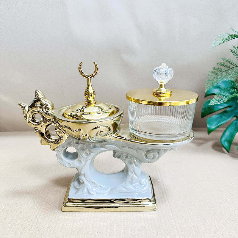 storage tank ceramic insence burner，modern style insence burner，new design burner