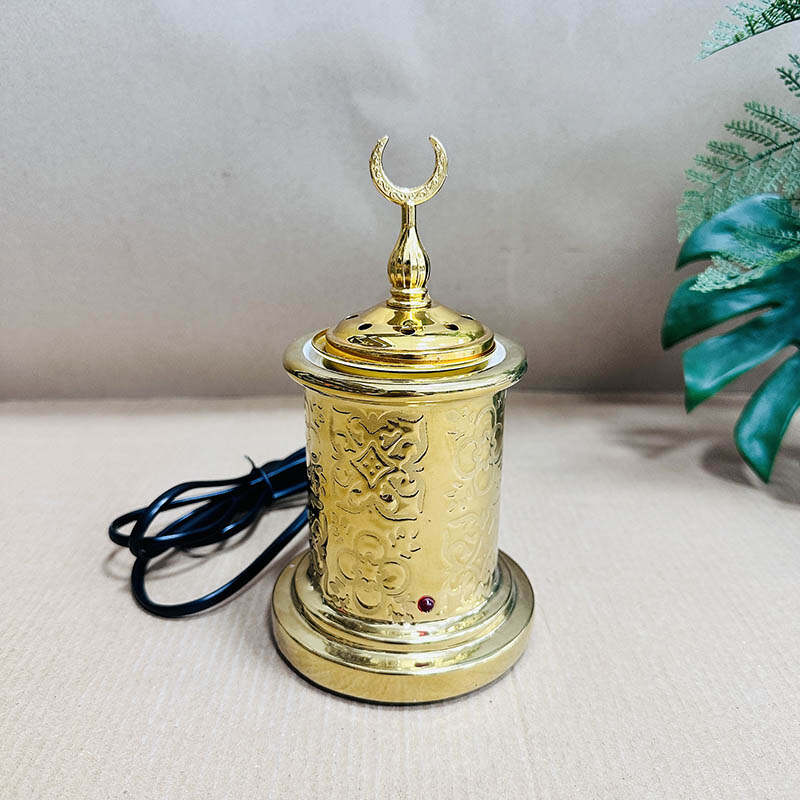 electric ceramic household candlestick，electric candle lamp，electric incense burner portable