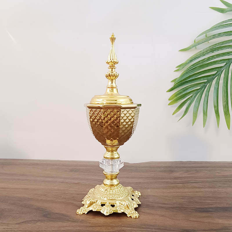 europan style insence burner，arabian incense burner holder for bakhoor set oud incense,luxury aromatherapy