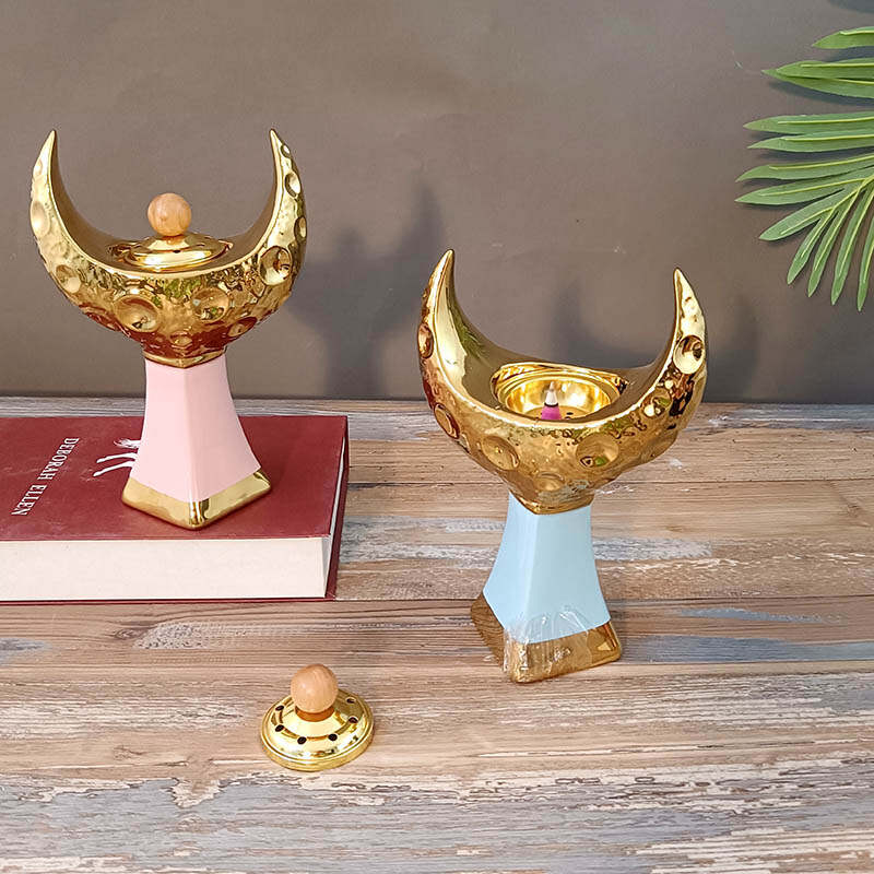 Luxury  Middle East Fragrance Burner Arabian Creative Fragrance Burner Home Decorative Ornament