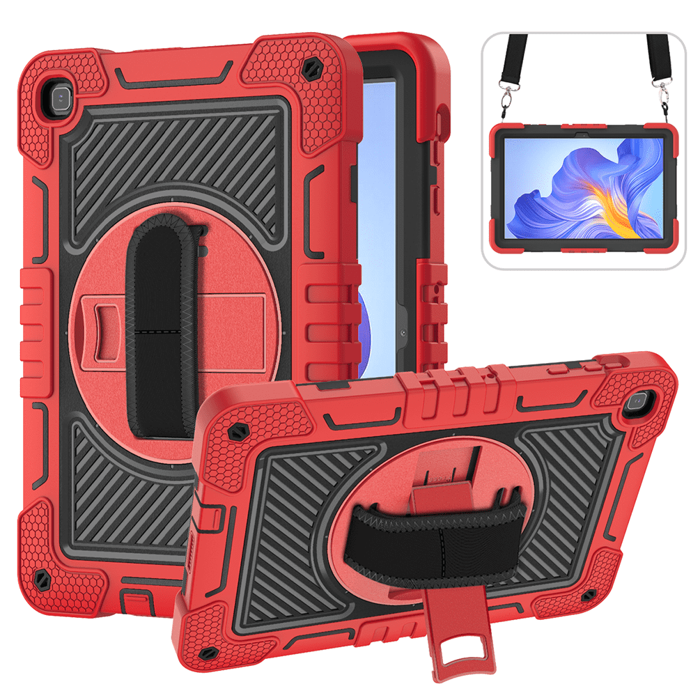 .Honor Pad X8 case;Shockproof tablet case;Three-in-one tablet protector;Anti-fall tablet case;Honor Pad X8 protective cover;Durable tablet case;Lightweight tablet case;Tablet case with stand;Portable tablet case;Honor Pad accessories