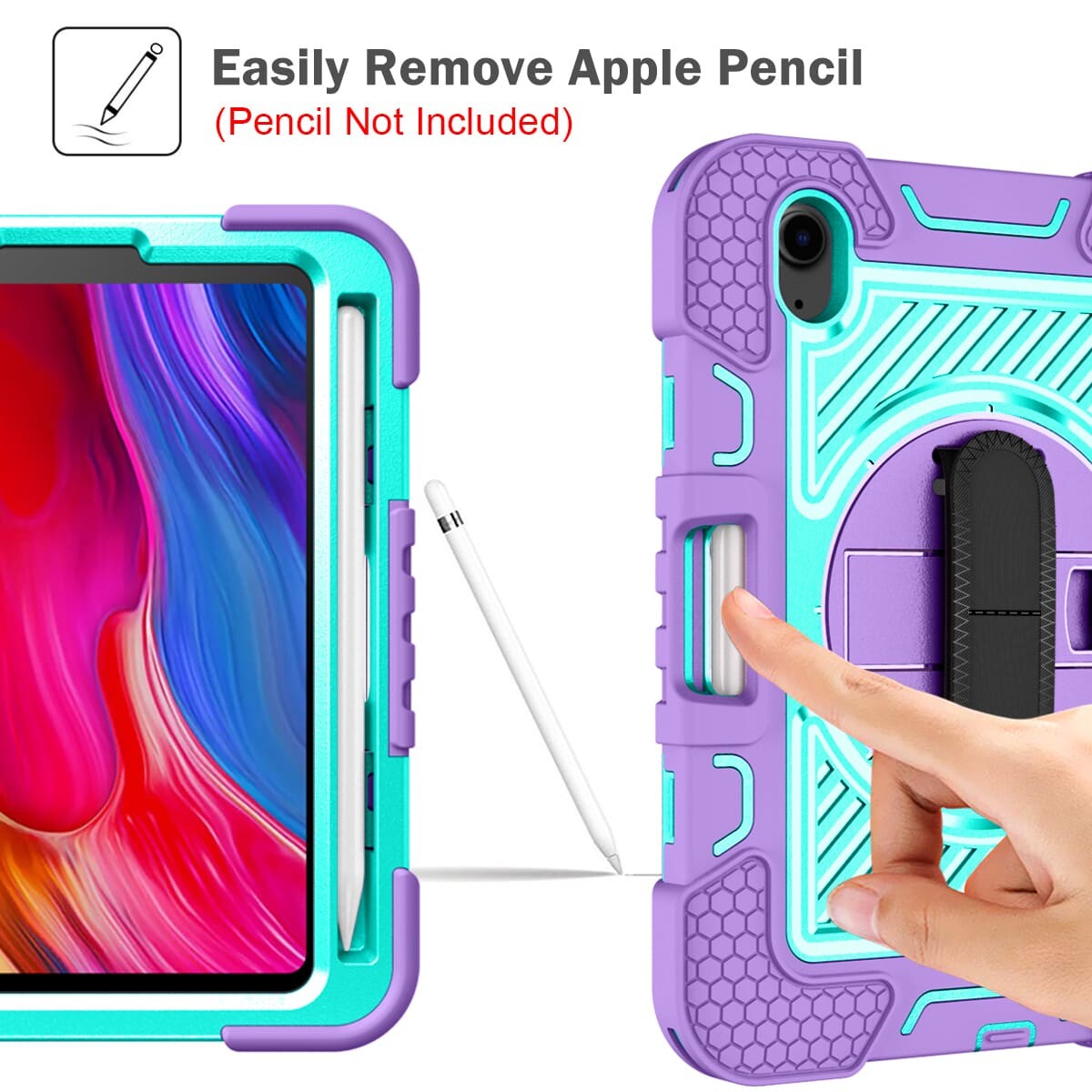 .iPad Mini 6 case;Shockproof iPad case;Three-in-one tablet case;iPad Mini 6 protective case;Anti-fall tablet case;Durable iPad Mini 6 cover;Lightweight tablet case;Multi-functional iPad case;Stylish iPad Mini 6 case;Premium tablet protection