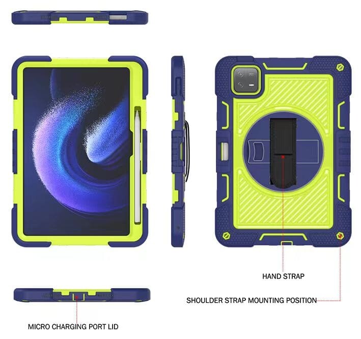 .Xiaomi Pad 6 case;Shockproof Xiaomi Pad case;Three-in-one tablet case ;Xiaomi Pad 6 protective case;Anti-fall tablet case;Durable Xiaomi Pad case;Lightweight tablet cover;Multi-functional Xiaomi Pad case;Stylish Xiaomi Pad 6 case;Premium protection for Xiaomi Pad 6