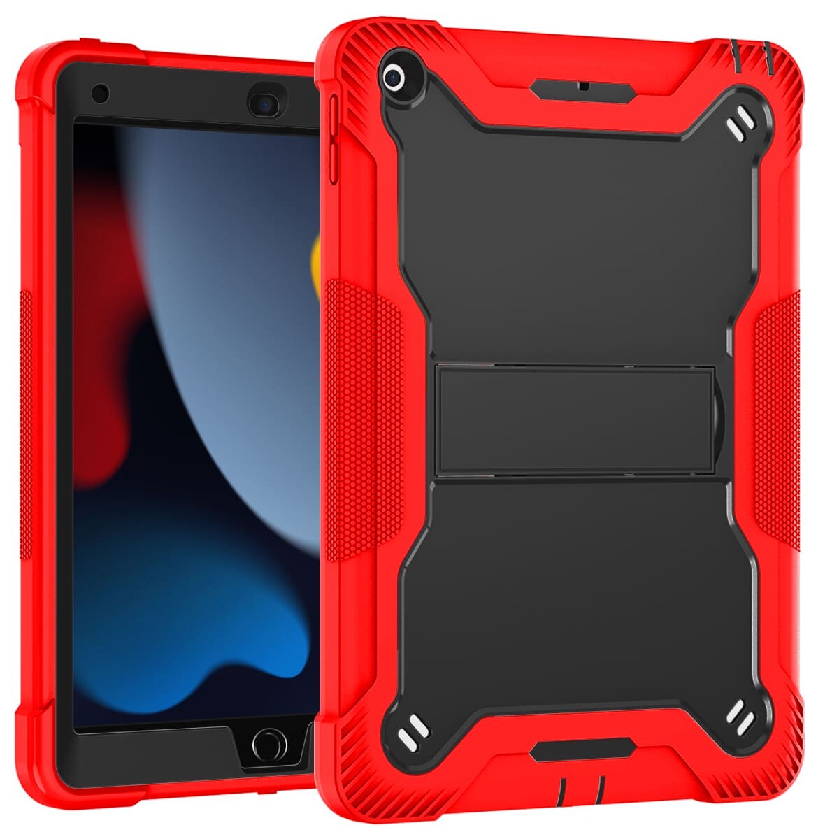 iPad 10.2 case;Shockproof tablet case;Three-in-one iPad case;Anti-fall protective case;Durable iPad cover;iPad case with screen protector;Lightweight iPad case;Heavy-duty tablet case;iPad 10.2 protection;Premium iPad accessories