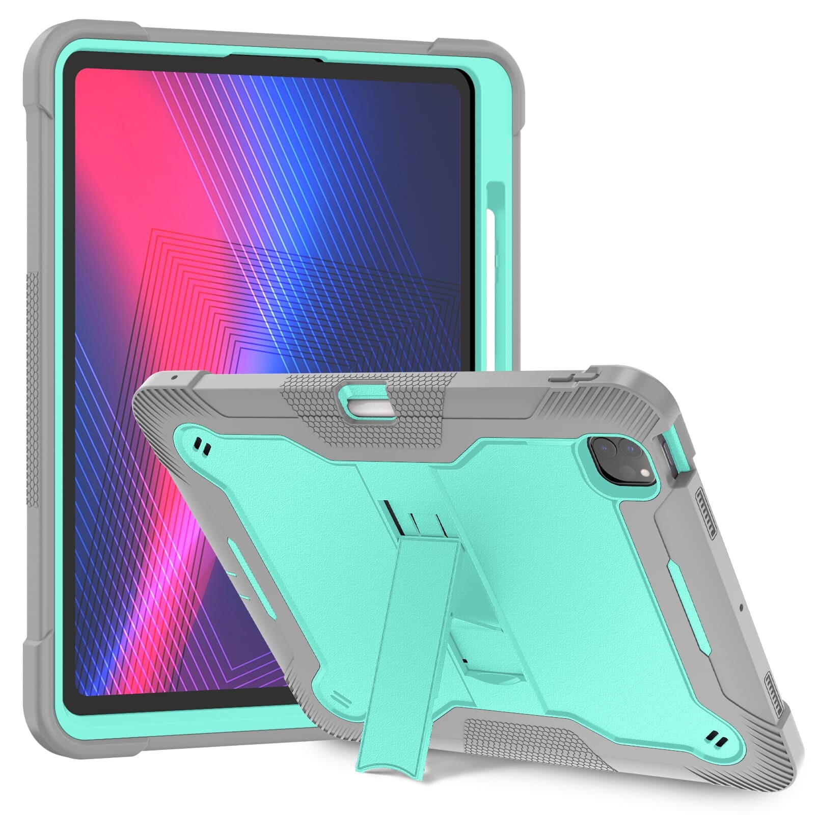 For ipad Pro13 tablet case Shockproof For ipad Case ipad Pro13 Three-in-one tablet protective case anti-fall