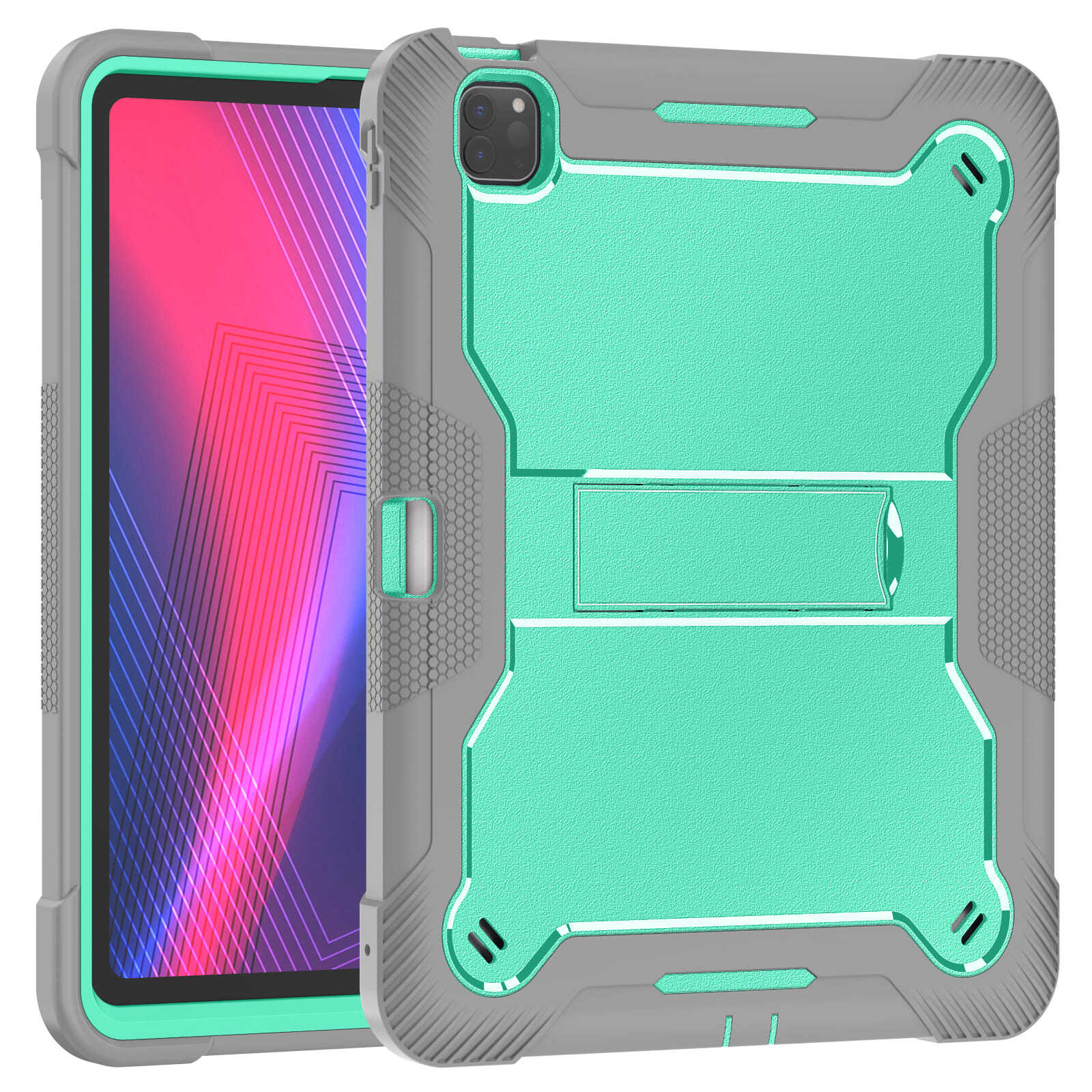 iPad Pro13 case;Shockproof tablet case;Three-in-one iPad case;Anti-fall protective case;Durable iPad cover;iPad case with screen protector;Lightweight iPad case;Heavy-duty tablet case;iPad Pro13 protection;Premium iPad accessories