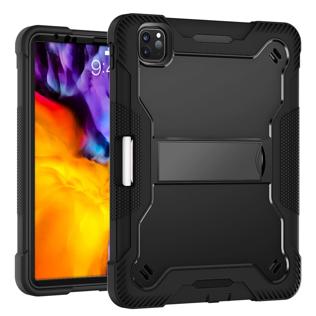 iPad Pro11 case;Shockproof tablet case;Three-in-one iPad case;Anti-fall protective case;Durable iPad cover;iPad case with screen protector;Lightweight iPad case;Heavy-duty tablet case;iPad Pro11 protection;Premium iPad accessories