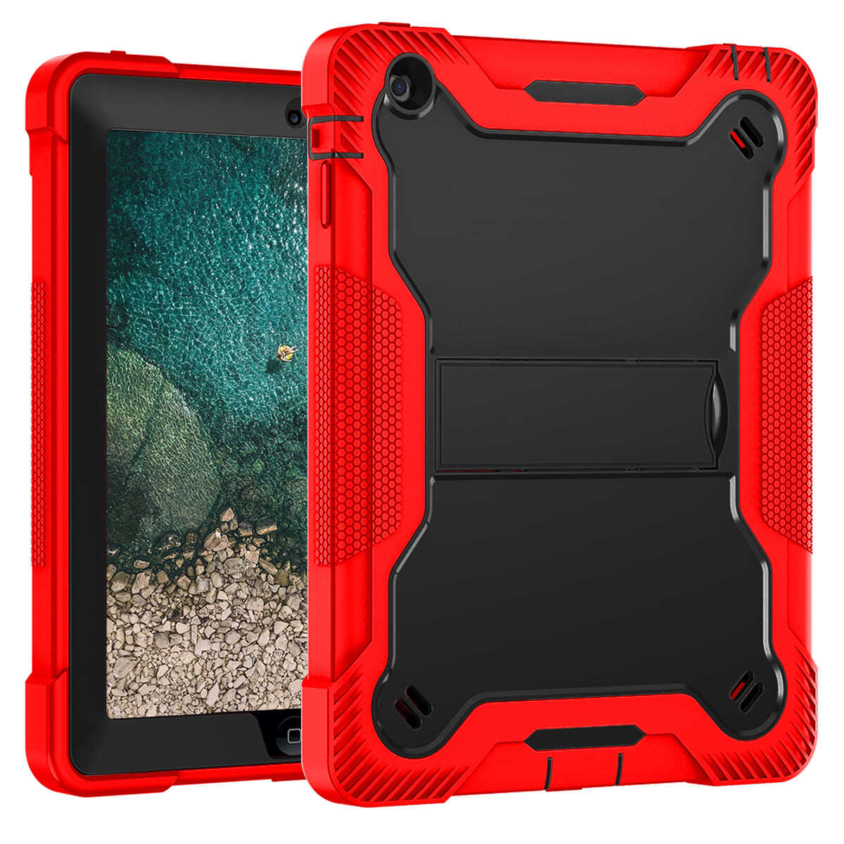 iPad2 case;Shockproof tablet case;Three-in-one iPad case;Anti-fall protective case;Durable iPad cover;iPad case with screen protector;Lightweight iPad case;Heavy-duty tablet case;iPad2 protection;Premium iPad accessories;iPad3 case;iPad4 case;iPad3 protection;iPad4 protection