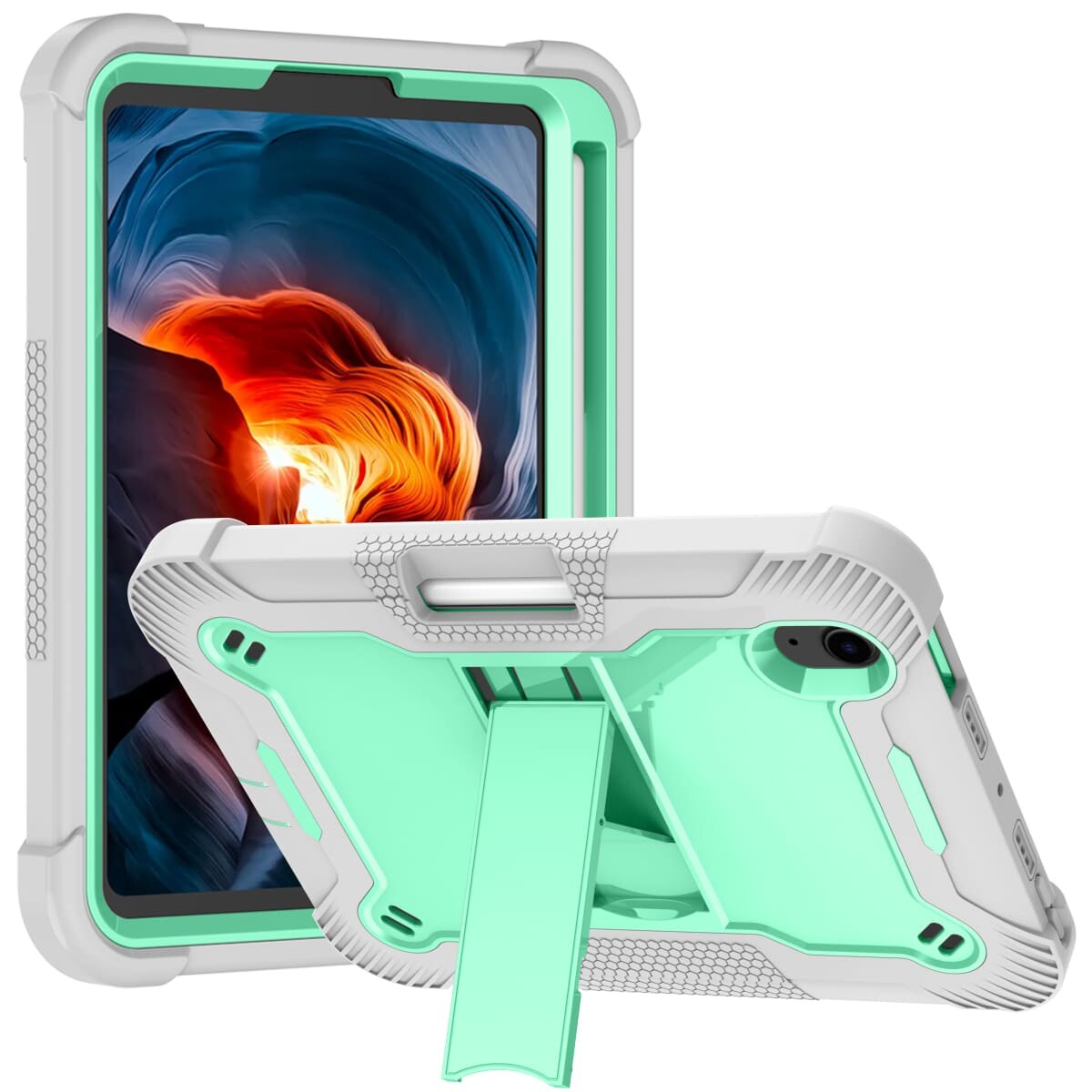 For ipad mini6 tablet case Shockproof For ipad Case ipad mini6 Three-in-one tablet protective case anti-fall