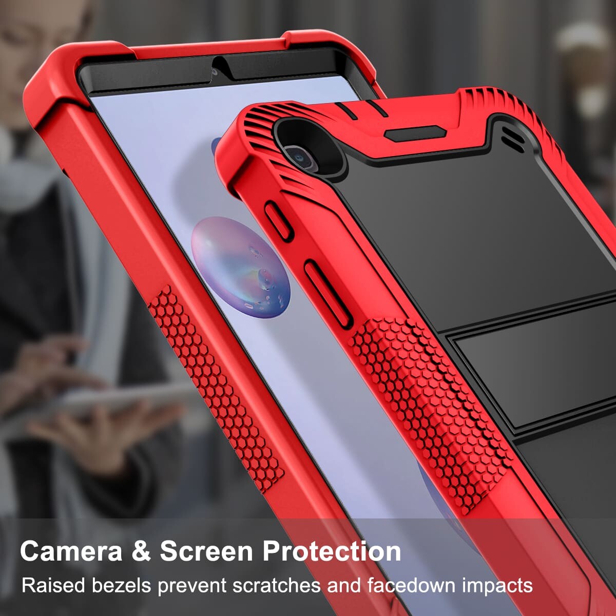 .Heavy Duty Shockproof Case;Samsung Galaxy Tab A 8.4 Case;Rugged Armor Tablet Cover;Kickstand Tablet Protective Cover;Shockproof Tablet Case;Durable Tablet Case for A 8.4;Protective Case for Galaxy Tab A 8.4;Rugged Protection Tablet Case;Lightweight Shockproof Cover;Galaxy Tab A 8.4 Drop Protection